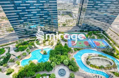 صورة لـ حوض سباحة شقة - غرفة نوم - 2 حمامات للبيع في برج البوابة 3 - شمس أبوظبي - جزيرة الريم - أبوظبي ، صورة رقم 1