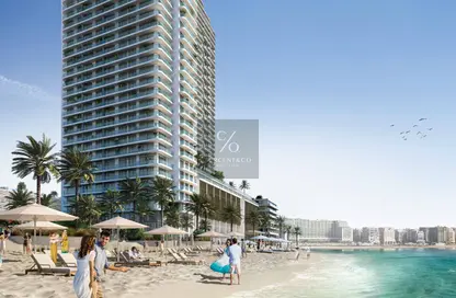 Apartment - 3 Bedrooms - 4 Bathrooms for sale in Palace Beach Residence - EMAAR Beachfront - Dubai Harbour - Dubai