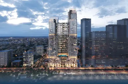 Apartment - Studio - 1 Bathroom for sale in Ajman Corniche Residences - Ajman Corniche Road - Ajman