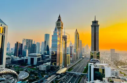 Full Floor - Studio - 1 Bathroom for rent in Al Moosa Tower 2 - Al Moosa Towers - Sheikh Zayed Road - Dubai