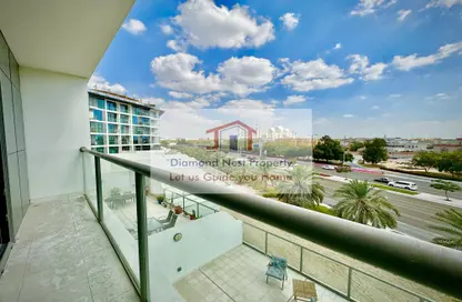 Balcony image for: Apartment - 1 Bedroom - 2 Bathrooms for rent in Al Rawdha Residence C98 - Rawdhat Abu Dhabi - Abu Dhabi, Image 1