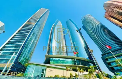شقة - 2 غرف نوم - 3 حمامات للايجار في أبراج الاتحاد - شارع الكورنيش - أبوظبي