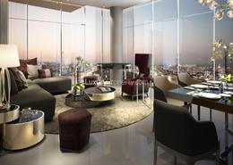 Living / Dining Room image for: Apartment - 3 bedrooms - 4 bathrooms for sale in Aykon City Tower C - Aykon City - Business Bay - Dubai, Image 1