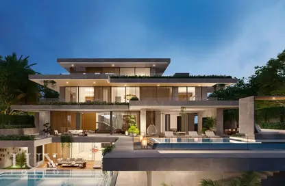 Outdoor House image for: Villa - 5 Bedrooms - 5 Bathrooms for sale in Elysian Mansions - Tilal Al Ghaf - Dubai, Image 1