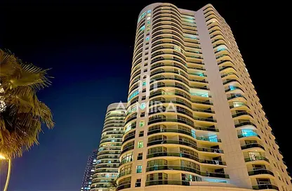 Outdoor Building image for: Apartment - 2 Bedrooms - 3 Bathrooms for sale in Beach Towers - Shams Abu Dhabi - Al Reem Island - Abu Dhabi, Image 1