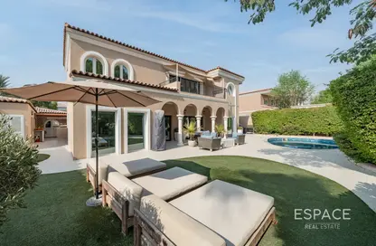 Villa - 5 Bedrooms - 6 Bathrooms for sale in Family Villa Area - Green Community - Dubai Investment Park (DIP) - Dubai