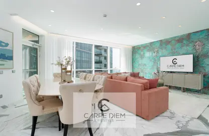 Apartment - 3 Bedrooms - 5 Bathrooms for rent in Al Bateen Residences - Jumeirah Beach Residence - Dubai