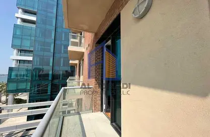 Balcony image for: Apartment - 1 Bathroom for rent in Al Barza - Al Bandar - Al Raha Beach - Abu Dhabi, Image 1