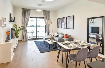 شقة - غرفة نوم - 2 حمامات للايجار في اكا ريزيدنس - منطقة 11 - قرية جميرا الدائرية - دبي