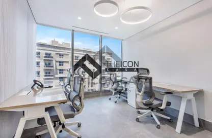 Office Space - Studio - 2 Bathrooms for rent in I Rise Tower - Barsha Heights (Tecom) - Dubai