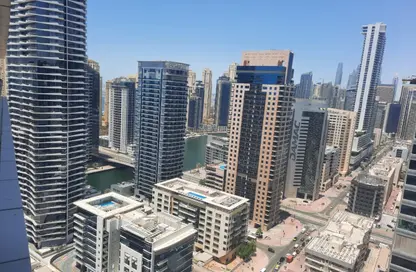 شقة - غرفة نوم - 1 حمام للايجار في برج إسكان - دبي مارينا - دبي