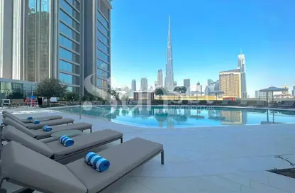 Apartment - 2 Bedrooms - 2 Bathrooms for rent in Vida Dubai Mall Tower 2 - Vida Residences Dubai Mall - Downtown Dubai - Dubai