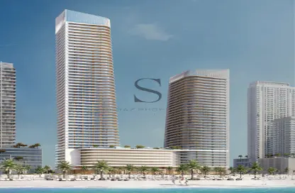Apartment - 1 Bedroom - 1 Bathroom for sale in Grand Bleu Tower 2 - EMAAR Beachfront - Dubai Harbour - Dubai