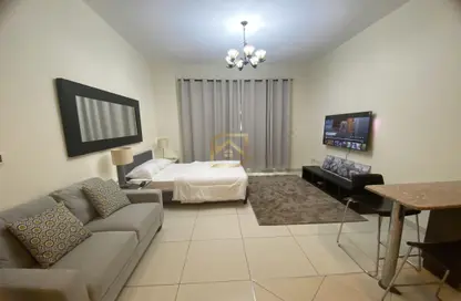 Room / Bedroom image for: Apartment - 1 Bathroom for rent in Arena Apartments - The Arena Apartments - Dubai Sports City - Dubai, Image 1