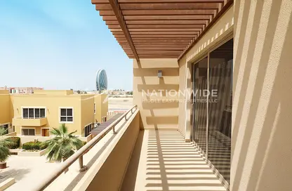 Balcony image for: Townhouse - 3 Bedrooms - 4 Bathrooms for sale in Hemaim Community - Al Raha Gardens - Abu Dhabi, Image 1