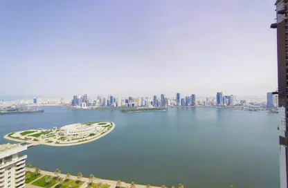 Duplex - 3 Bedrooms - 4 Bathrooms for rent in Al Mawarid Tower - Al Majaz 3 - Al Majaz - Sharjah