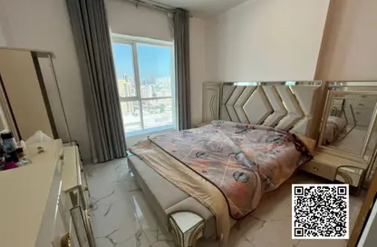 Apartment - 2 Bedrooms - 3 Bathrooms for rent in Oasis Tower - Al Rashidiya 1 - Al Rashidiya - Ajman