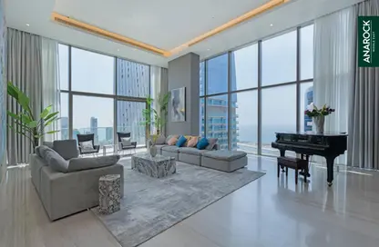 Penthouse - 4 Bedrooms - 6 Bathrooms for rent in Jumeirah Living Marina Gate - Marina Gate - Dubai Marina - Dubai
