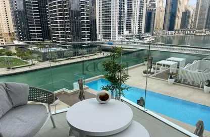 Apartment - 1 Bedroom - 1 Bathroom for rent in Stella Maris - Dubai Marina - Dubai