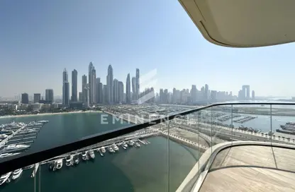 شقة - 3 غرف نوم - 4 حمامات للايجار في برج Marina Vista 1 - مارينا فيستا - إعمار بيتشفرونت - دبي هاربور - دبي
