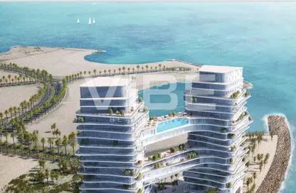 Outdoor Building image for: Penthouse - 5 Bedrooms - 5 Bathrooms for sale in Oceano - Al Marjan Island - Ras Al Khaimah, Image 1