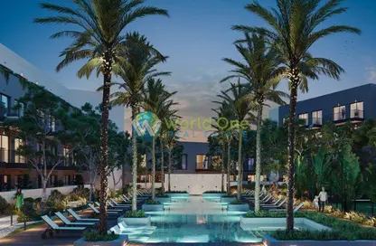 Pool image for: Apartment - 1 Bedroom - 2 Bathrooms for sale in Oakley Square Residences - Jumeirah Village Circle - Dubai, Image 1