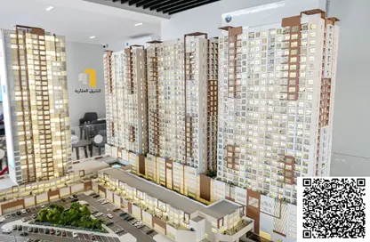 Apartment - Studio - 1 Bathroom for sale in Ajman One Tower 2 - Ajman One - Ajman Downtown - Ajman