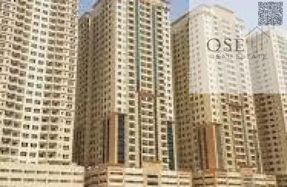 شقة - غرفة نوم - 2 حمامات للبيع في برج العامرة - العامرة - عجمان