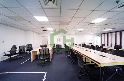 Office Space - Studio - 2 Bathrooms for rent in The Binary Tower - Business Bay - Dubai