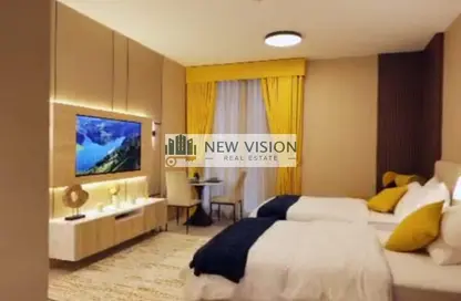 Apartment - 1 Bathroom for rent in Areej Apartments - Aljada - Sharjah