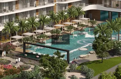 صورة لـ حوض سباحة شقة - 3 غرف نوم - 4 حمامات للبيع في جولف ريزيدنس - دبي هيلز استيت - دبي ، صورة رقم 1
