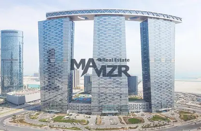 Apartment - 1 Bedroom - 2 Bathrooms for sale in The Gate Tower 1 - Shams Abu Dhabi - Al Reem Island - Abu Dhabi