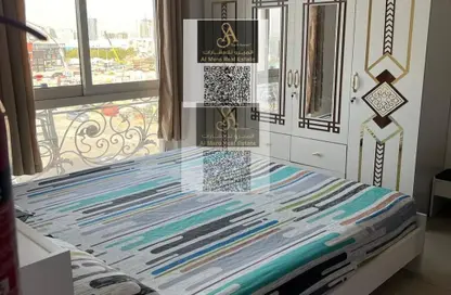 Apartment - Studio - 1 Bathroom for rent in Al Rashidiya Towers - Ajman Downtown - Ajman