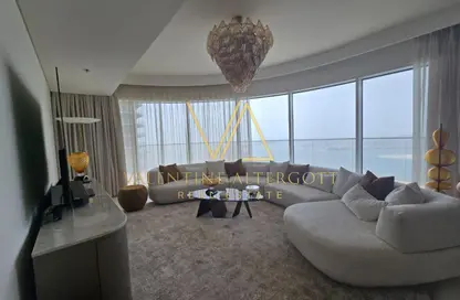 Apartment - 3 Bedrooms - 4 Bathrooms for rent in Grand Bleu Tower 1 - EMAAR Beachfront - Dubai Harbour - Dubai
