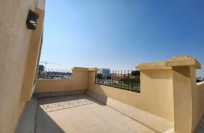 Terrace image for: Apartment - 1 Bathroom for rent in Khalifa City A Villas - Khalifa City A - Khalifa City - Abu Dhabi, Image 1