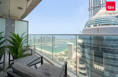 شقة - غرفة نوم - 2 حمامات للايجار في داماك هايتس - دبي مارينا - دبي