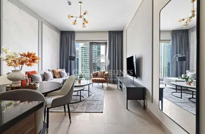 Apartment - 1 Bedroom - 2 Bathrooms for rent in Sparkle Tower 2 - Sparkle Towers - Dubai Marina - Dubai
