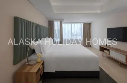 Apartment - 1 Bedroom - 2 Bathrooms for rent in Staybridge Suites - Dubai Media City - Dubai