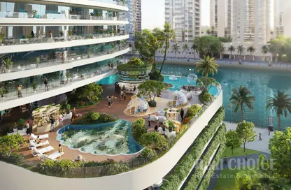 شقة - 1 حمام للبيع في مرتفعات القناة - الخليج التجاري - دبي