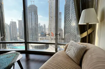 Apartment - 1 Bedroom - 2 Bathrooms for rent in The Residence | Burj Khalifa - Burj Khalifa Area - Downtown Dubai - Dubai