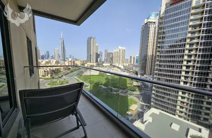 Balcony image for: Apartment - 1 Bedroom - 1 Bathroom for rent in South Ridge 1 - South Ridge - Downtown Dubai - Dubai, Image 1