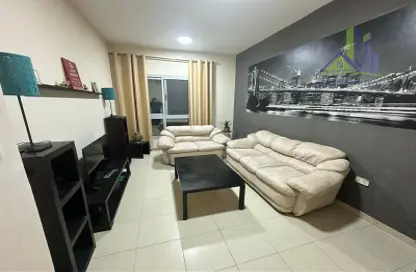 Living Room image for: Apartment - 1 Bedroom - 2 Bathrooms for rent in Al Jurf 2 - Al Jurf - Ajman Downtown - Ajman, Image 1