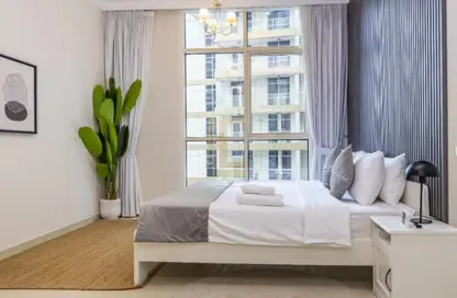 شقة - غرفة نوم - 2 حمامات للايجار في برج دنيا - برج خليفة - وسط مدينة دبي - دبي