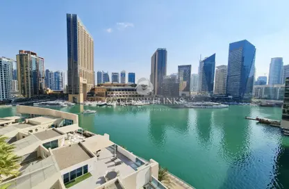 Water View image for: Apartment - 1 Bedroom - 2 Bathrooms for sale in Bay Central West - Bay Central - Dubai Marina - Dubai, Image 1