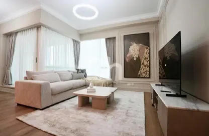 Apartment - 1 Bedroom - 2 Bathrooms for rent in Al Mesk Tower - Emaar 6 Towers - Dubai Marina - Dubai