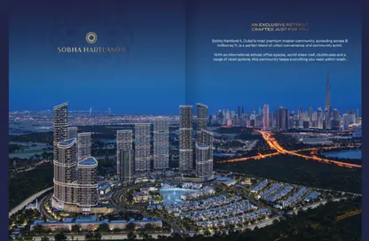 Apartment - 1 Bedroom - 2 Bathrooms for sale in 310 Riverside Crescent - Sobha Hartland II - Bukadra - Dubai