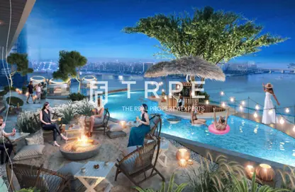 Apartment - 2 Bedrooms - 2 Bathrooms for sale in Damac Bay - Dubai Harbour - Dubai
