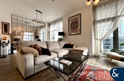 Apartment - 1 Bedroom - 2 Bathrooms for rent in Green Lakes Towers - JLT Cluster S - Jumeirah Lake Towers - Dubai