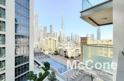 Apartment - 1 Bedroom - 2 Bathrooms for rent in Bellevue Tower 2 - Bellevue Towers - Downtown Dubai - Dubai
