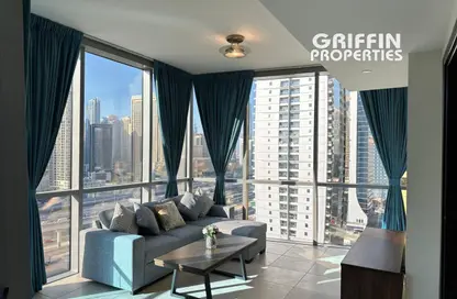Apartment - 1 Bedroom - 2 Bathrooms for rent in Indigo Tower - JLT Cluster D - Jumeirah Lake Towers - Dubai